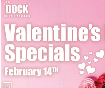 Valentines Day Meals Dock Silver Birches Lake Wallenpaupack