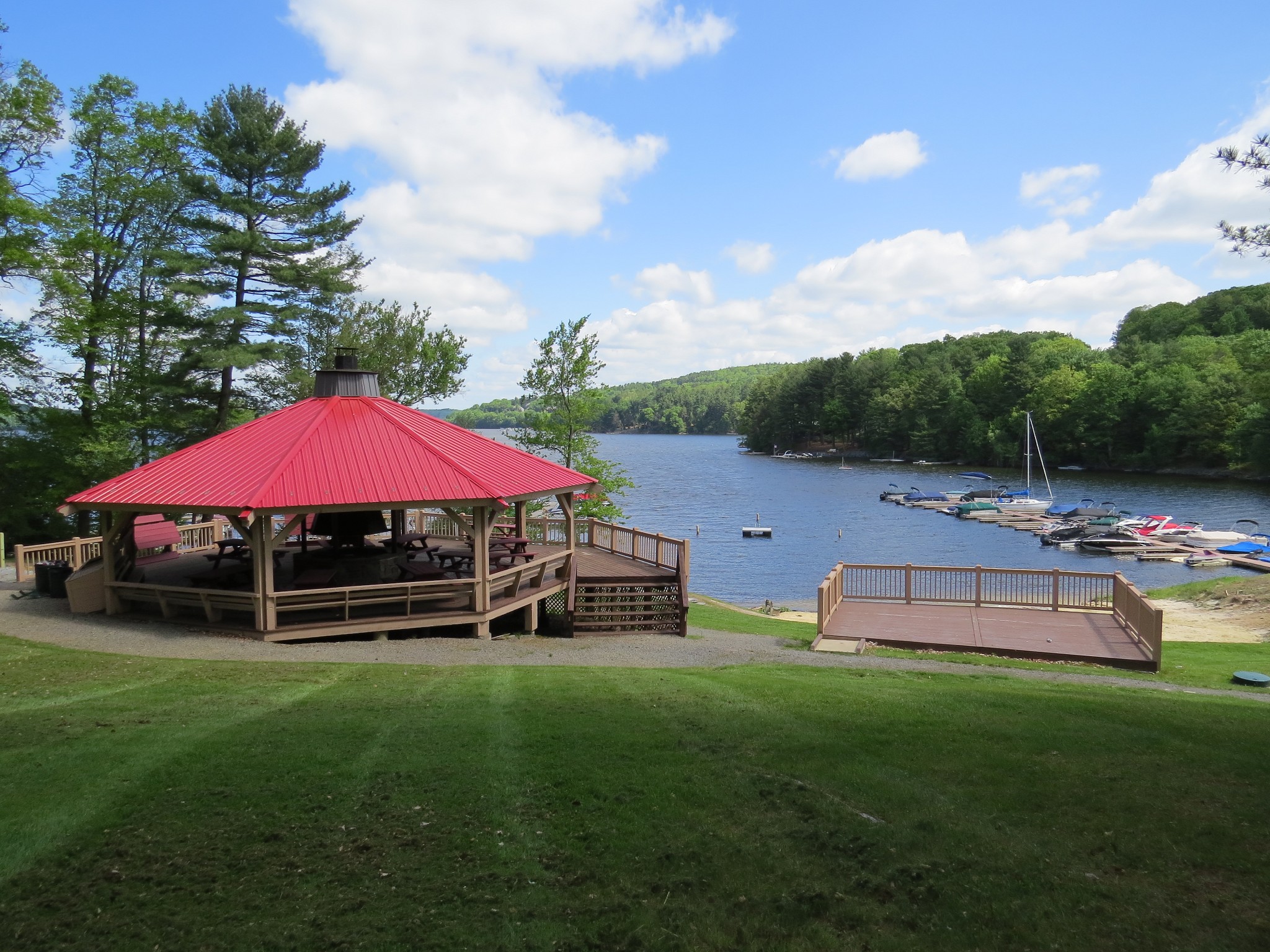 Tanglwood Lakes area on Lake Wallenpaupack