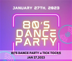 80s dance party honesdale pa tick tocks on terrace jan 27 2023