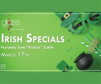 Ledged Hotel Glass St Patrick Irish Specials March 17 2023