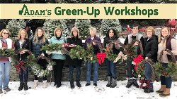 Adam's Hardscape Landscaping Christmas Greenery Workshops 2022