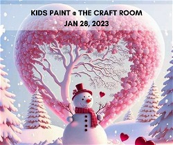 kids paint at the craft room blooming grove pa jan 28 2023