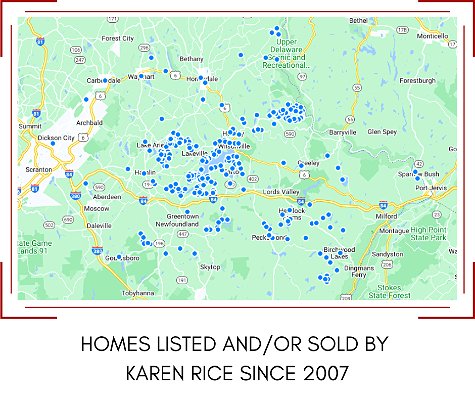 Karen Rice Realtor Experience Homes Sold