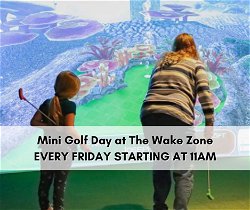 The Wake Zone Lake Wallenpaupack Mini Golf Friday