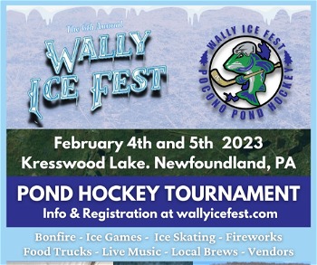 Wally Ice Fest Pond Hockey Tournament 2023