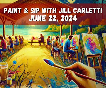 Paint & Sip with Jill Carletti Beach Lake PA