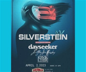 Silverstein Punk Ruck Concert Misery Made Me 2023 Sherman Theater Stroudsburg