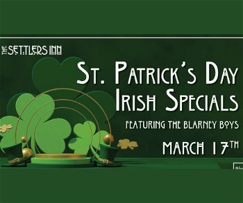 St Patrick's Day at The Settlers Inn March 17 2023