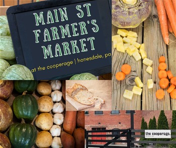 Main St Farmers Market at the Cooperage Honesdale PA 2023