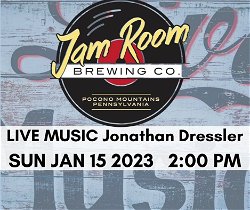 Jam Room Brewing Co Jonathan Dressler Live