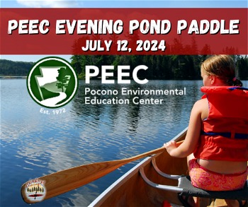 PEEC Pond Paddle Kayak Canoe Pond Dingmans Ferry PA Pike County