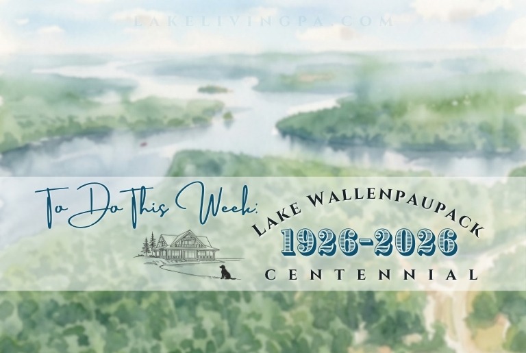 Lake Wallenpaupack Week Ahead. Lake Wally illustration